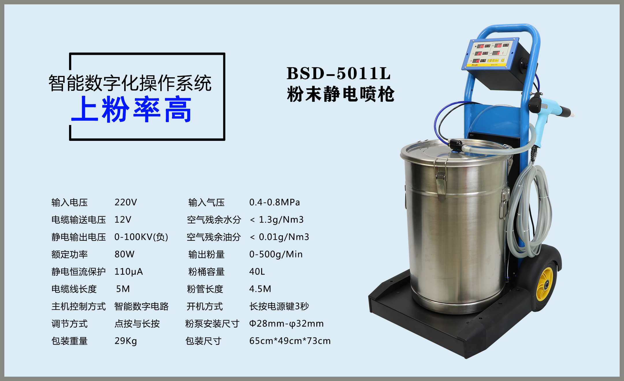 經濟型手動粉槍