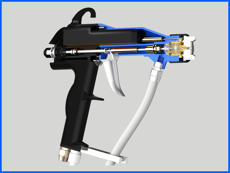 水性漆手動(dòng)靜電噴槍